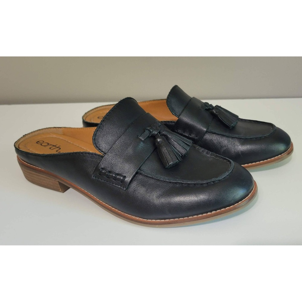 Everett Tassel Leather Mule